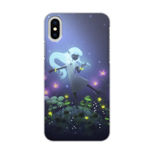 Заказать чехол для iPhone X/XS в Москве. Чехол для iPhone X/XS, объёмная печать Эльфийка от Дана Столыпина - готовые дизайны и нанесение принтов.