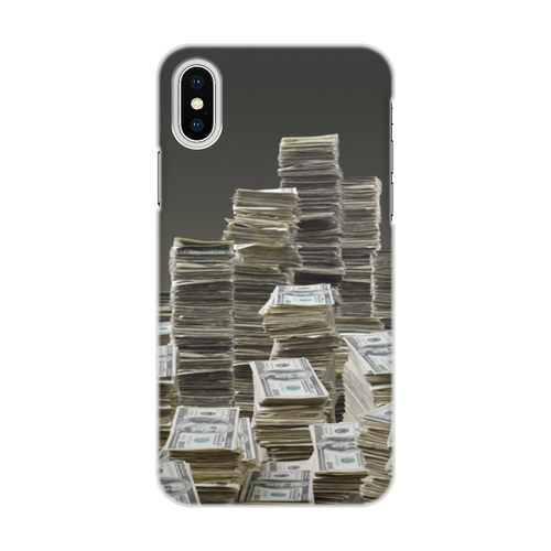 Заказать чехол для iPhone X/XS в Москве. Чехол для iPhone X/XS, объёмная печать Money от THE_NISE  - готовые дизайны и нанесение принтов.