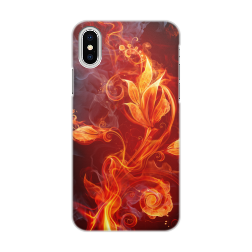 Заказать чехол для iPhone X/XS в Москве. Чехол для iPhone X/XS, объёмная печать Global  space magic  mars (коллекция огонь) от Global Space Magic  - готовые дизайны и нанесение принтов.