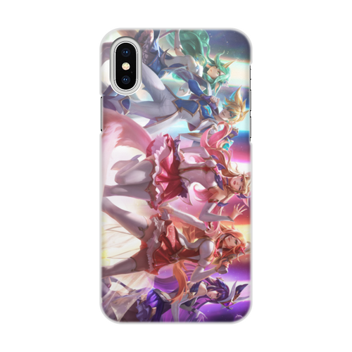 Заказать чехол для iPhone X/XS в Москве. Чехол для iPhone X/XS, объёмная печать Лига легенд от Dimas Evans - готовые дизайны и нанесение принтов.
