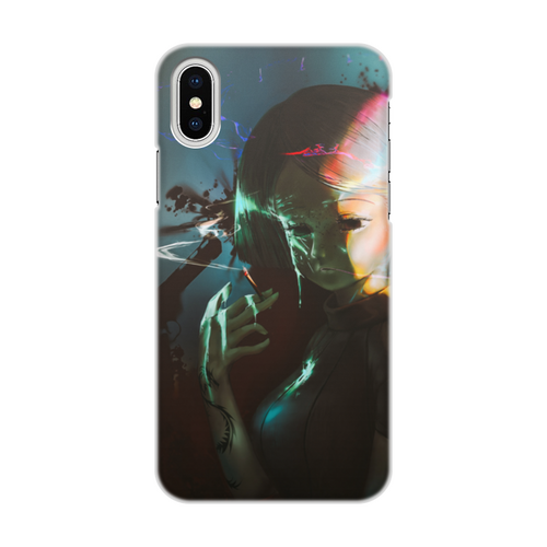 Заказать чехол для iPhone X/XS в Москве. Чехол для iPhone X/XS, объёмная печать Безысходность от Дана Столыпина - готовые дизайны и нанесение принтов.