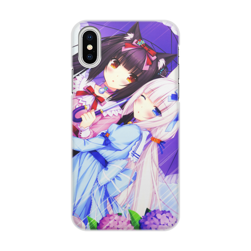 Заказать чехол для iPhone X/XS в Москве. Чехол для iPhone X/XS, объёмная печать Nekopara от THE_NISE  - готовые дизайны и нанесение принтов.