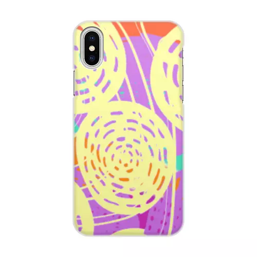 Заказать чехол для iPhone X/XS в Москве. Чехол для iPhone X/XS, объёмная печать Нити волшебства от Ekaterina Ulyanova - готовые дизайны и нанесение принтов.