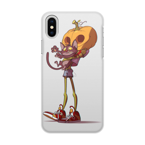 Заказать чехол для iPhone X/XS в Москве. Чехол для iPhone X/XS, объёмная печать Хэллоуин от Дана Столыпина - готовые дизайны и нанесение принтов.