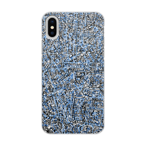 Заказать чехол для iPhone X/XS в Москве. Чехол для iPhone X/XS, объёмная печать Сверхчеловеческие формы от Vadim Koval - готовые дизайны и нанесение принтов.