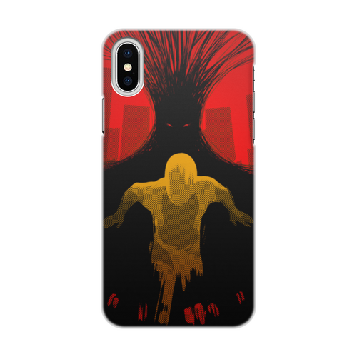 Заказать чехол для iPhone X/XS в Москве. Чехол для iPhone X/XS, объёмная печать Злой дух от Дана Столыпина - готовые дизайны и нанесение принтов.