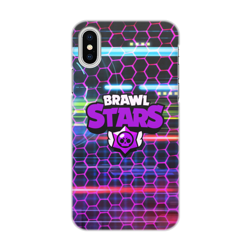 Заказать чехол для iPhone X/XS в Москве. Чехол для iPhone X/XS, объёмная печать Brawl Stars от THE_NISE  - готовые дизайны и нанесение принтов.