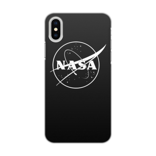 Заказать чехол для iPhone X/XS в Москве. Чехол для iPhone X/XS, объёмная печать NASA  от DESIGNER   - готовые дизайны и нанесение принтов.