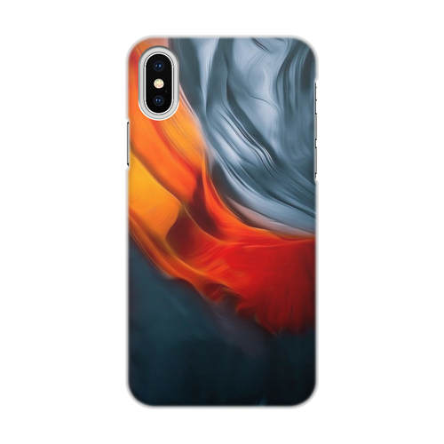 Заказать чехол для iPhone X/XS в Москве. Чехол для iPhone X/XS, объёмная печать Art three  от MKi Store - готовые дизайны и нанесение принтов.