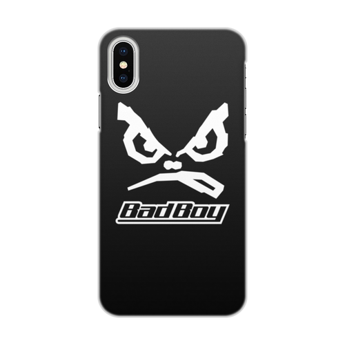 Заказать чехол для iPhone X/XS в Москве. Чехол для iPhone X/XS, объёмная печать Bad Boy от DESIGNER   - готовые дизайны и нанесение принтов.