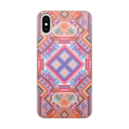 Заказать чехол для iPhone X/XS в Москве. Чехол для iPhone X/XS, объёмная печать  с абстрактным рисунком от Vadim Koval - готовые дизайны и нанесение принтов.