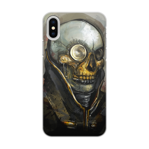 Заказать чехол для iPhone X/XS в Москве. Чехол для iPhone X/XS, объёмная печать Неплохой парень от Дана Столыпина - готовые дизайны и нанесение принтов.