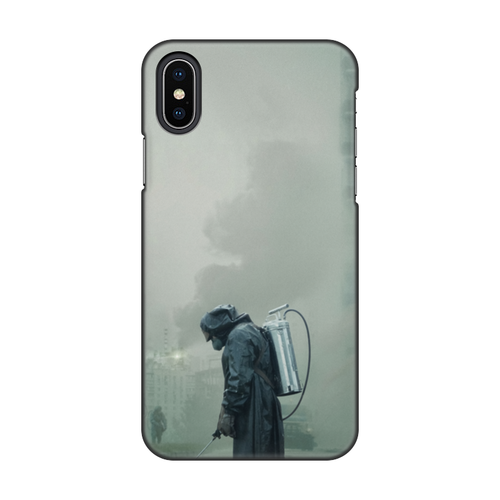 Заказать чехол для iPhone X/XS в Москве. Чехол для iPhone X/XS, объёмная печать Чернобыль от skynatural - готовые дизайны и нанесение принтов.