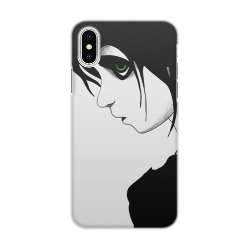 Заказать чехол для iPhone X/XS в Москве. Чехол для iPhone X/XS, объёмная печать Молодой Гот от Дана Столыпина - готовые дизайны и нанесение принтов.