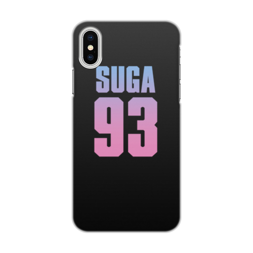 Заказать чехол для iPhone X/XS в Москве. Чехол для iPhone X/XS, объёмная печать Группа BTS от weeert - готовые дизайны и нанесение принтов.