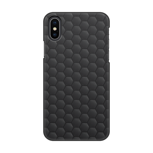 Заказать чехол для iPhone X/XS в Москве. Чехол для iPhone X/XS, объёмная печать Чёрная броня от bd-art  - готовые дизайны и нанесение принтов.