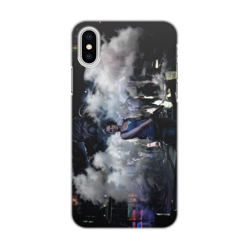 Заказать чехол для iPhone X/XS в Москве. Чехол для iPhone X/XS, объёмная печать Resident evil 3 от GeekFox  - готовые дизайны и нанесение принтов.