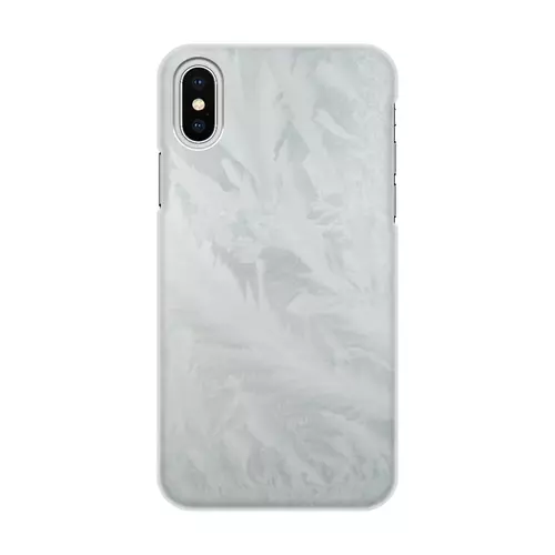 Заказать чехол для iPhone X/XS в Москве. Чехол для iPhone X/XS, объёмная печать Зимний узор  от Anstey  - готовые дизайны и нанесение принтов.