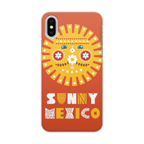 Заказать чехол для iPhone X/XS в Москве. Чехол для iPhone X/XS, объёмная печать Мексика от THE_NISE  - готовые дизайны и нанесение принтов.