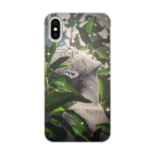Заказать чехол для iPhone X/XS в Москве. Чехол для iPhone X/XS, объёмная печать Каменная девушка от Дана Столыпина - готовые дизайны и нанесение принтов.