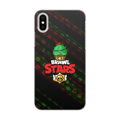 Заказать чехол для iPhone X/XS в Москве. Чехол для iPhone X/XS, объёмная печать Brawl Stars от THE_NISE  - готовые дизайны и нанесение принтов.