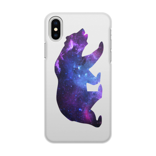 Заказать чехол для iPhone X/XS в Москве. Чехол для iPhone X/XS, объёмная печать Space animals от FireFoxa - готовые дизайны и нанесение принтов.