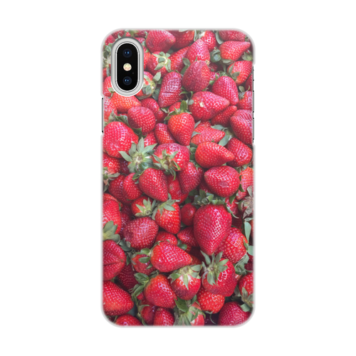 Заказать чехол для iPhone X/XS в Москве. Чехол для iPhone X/XS, объёмная печать Лето! от FireFoxa - готовые дизайны и нанесение принтов.
