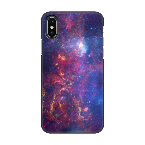 Заказать чехол для iPhone X/XS в Москве. Чехол для iPhone X/XS, объёмная печать galxy от kolazagaunow41@gmail.com - готовые дизайны и нанесение принтов.