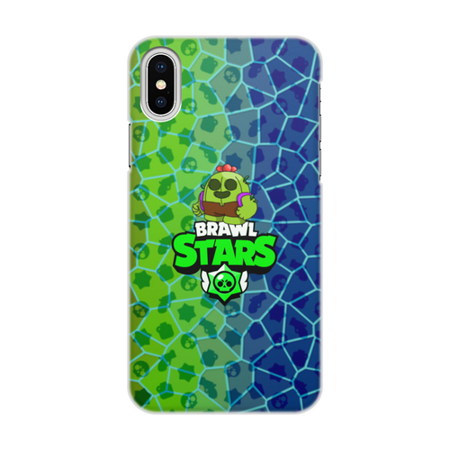 Заказать чехол для iPhone X/XS в Москве. Чехол для iPhone X/XS, объёмная печать Brawl Stars от THE_NISE  - готовые дизайны и нанесение принтов.