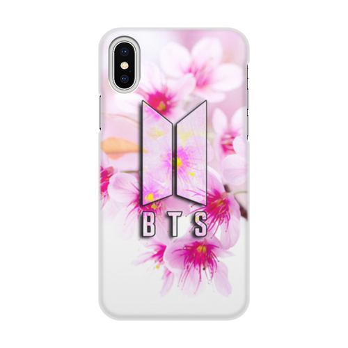 Заказать чехол для iPhone X/XS в Москве. Чехол для iPhone X/XS, объёмная печать Группа BTS от weeert - готовые дизайны и нанесение принтов.