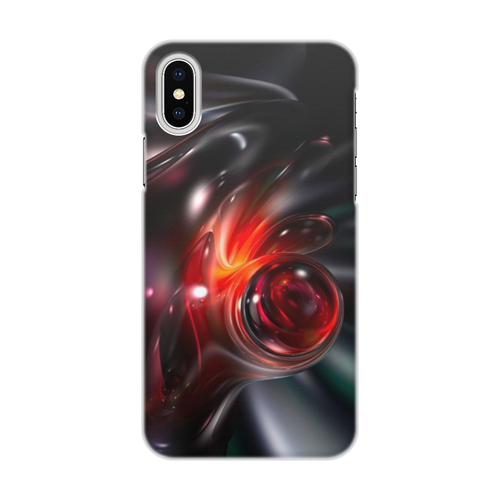 Заказать чехол для iPhone X/XS в Москве. Чехол для iPhone X/XS, объёмная печать Art Volume four от MKi Store - готовые дизайны и нанесение принтов.