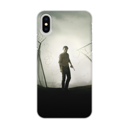Заказать чехол для iPhone X/XS в Москве. Чехол для iPhone X/XS, объёмная печать Ходячие мертвецы от skynatural - готовые дизайны и нанесение принтов.