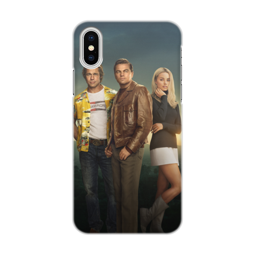 Заказать чехол для iPhone X/XS в Москве. Чехол для iPhone X/XS, объёмная печать Однажды в Голливуде от skynatural - готовые дизайны и нанесение принтов.