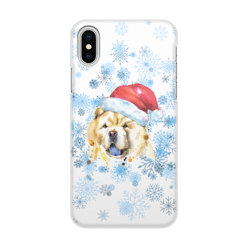Заказать чехол для iPhone X/XS в Москве. Чехол для iPhone X/XS, объёмная печать Собака от THE_NISE  - готовые дизайны и нанесение принтов.
