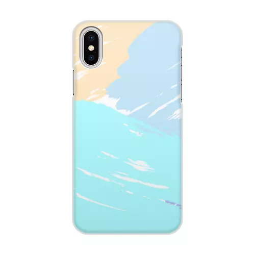 Заказать чехол для iPhone X/XS в Москве. Чехол для iPhone X/XS, объёмная печать Раскрась пространство от Ekaterina Ulyanova - готовые дизайны и нанесение принтов.