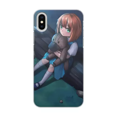 Заказать чехол для iPhone X/XS в Москве. Чехол для iPhone X/XS, объёмная печать В лесу от Дана Столыпина - готовые дизайны и нанесение принтов.