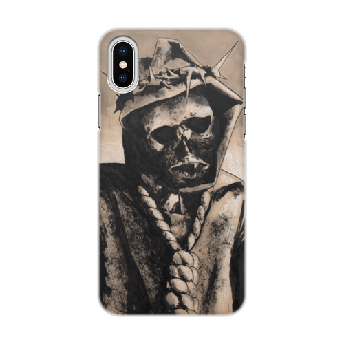 Заказать чехол для iPhone X/XS в Москве. Чехол для iPhone X/XS, объёмная печать Грешник от Дана Столыпина - готовые дизайны и нанесение принтов.