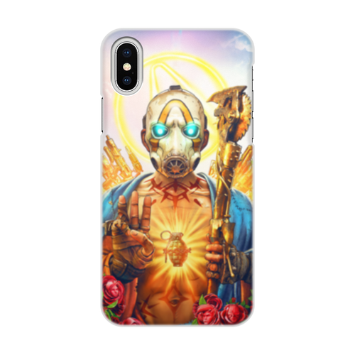 Заказать чехол для iPhone X/XS в Москве. Чехол для iPhone X/XS, объёмная печать Borderlands  от geekbox - готовые дизайны и нанесение принтов.