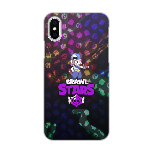 Заказать чехол для iPhone X/XS в Москве. Чехол для iPhone X/XS, объёмная печать Brawl Stars от THE_NISE  - готовые дизайны и нанесение принтов.