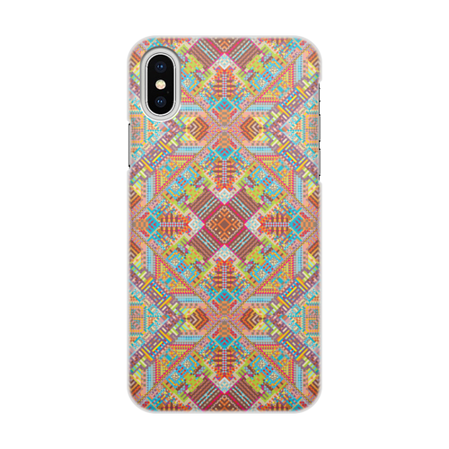 Заказать чехол для iPhone X/XS в Москве. Чехол для iPhone X/XS, объёмная печать  с абстрактным рисунком от Vadim Koval - готовые дизайны и нанесение принтов.