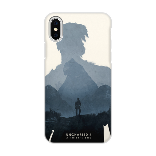 Заказать чехол для iPhone X/XS в Москве. Чехол для iPhone X/XS, объёмная печать Uncharted от GeekFox  - готовые дизайны и нанесение принтов.