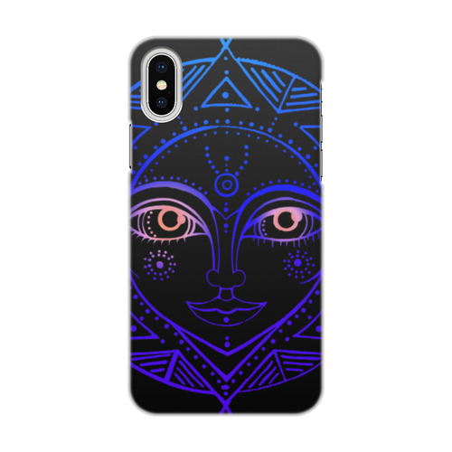 Заказать чехол для iPhone X/XS в Москве. Чехол для iPhone X/XS, объёмная печать Солнце от Margarita Nia - готовые дизайны и нанесение принтов.