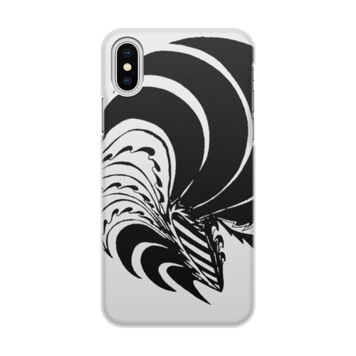 Заказать чехол для iPhone X/XS в Москве. Чехол для iPhone X/XS, объёмная печать Хищный цветок от aviva - готовые дизайны и нанесение принтов.