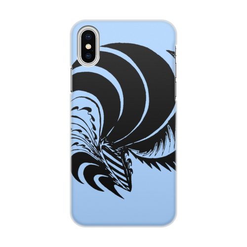 Заказать чехол для iPhone X/XS в Москве. Чехол для iPhone X/XS, объёмная печать Хищный цветок от aviva - готовые дизайны и нанесение принтов.