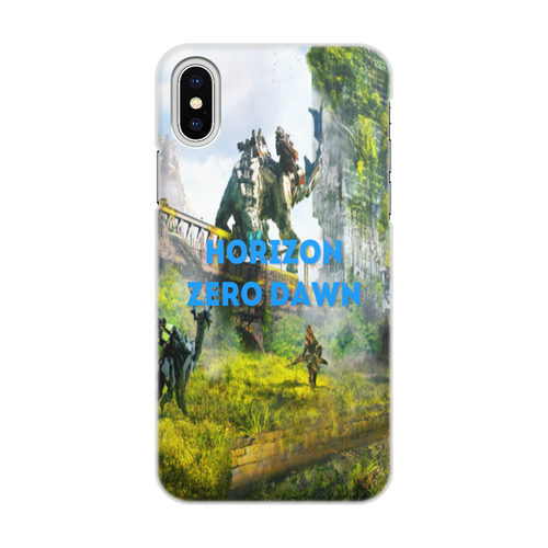 Заказать чехол для iPhone X/XS в Москве. Чехол для iPhone X/XS, объёмная печать Horizon Zero Dawn от THE_NISE  - готовые дизайны и нанесение принтов.