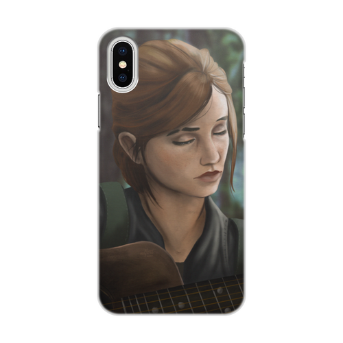 Заказать чехол для iPhone X/XS в Москве. Чехол для iPhone X/XS, объёмная печать Ellie, The Last Of Us: Part 2 от gimadiyev@gmail.com - готовые дизайны и нанесение принтов.