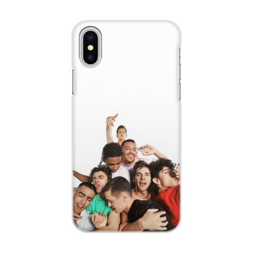Заказать чехол для iPhone X/XS в Москве. Чехол для iPhone X/XS, объёмная печать Elite.White Label от Polly Pol - готовые дизайны и нанесение принтов.