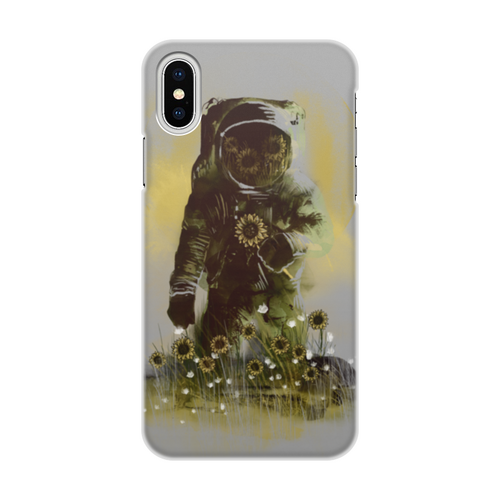 Заказать чехол для iPhone X/XS в Москве. Чехол для iPhone X/XS, объёмная печать Родная земля от ISliM - готовые дизайны и нанесение принтов.