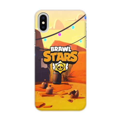 Заказать чехол для iPhone X/XS в Москве. Чехол для iPhone X/XS, объёмная печать Brawl Stars от THE_NISE  - готовые дизайны и нанесение принтов.