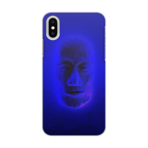 Заказать чехол для iPhone X/XS в Москве. Чехол для iPhone X/XS, объёмная печать Лицо. Маска. от germanidze90@mail.ru - готовые дизайны и нанесение принтов.